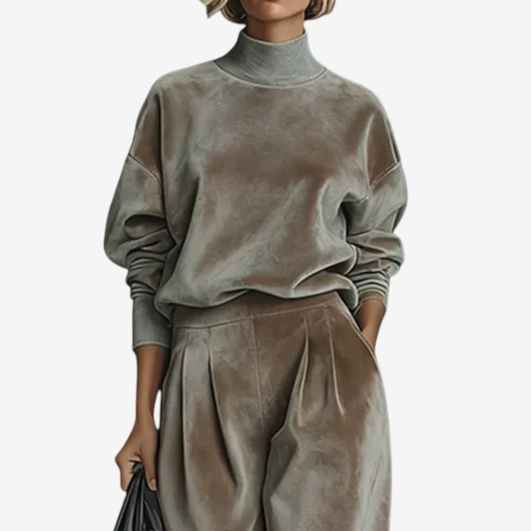 Rina – Stilvolles, lässiges Zweiteiler-Set