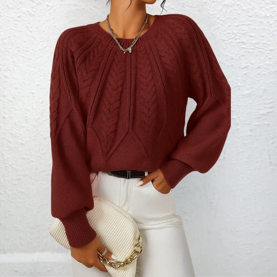 Mikaela – Stilvoller Freizeitpullover