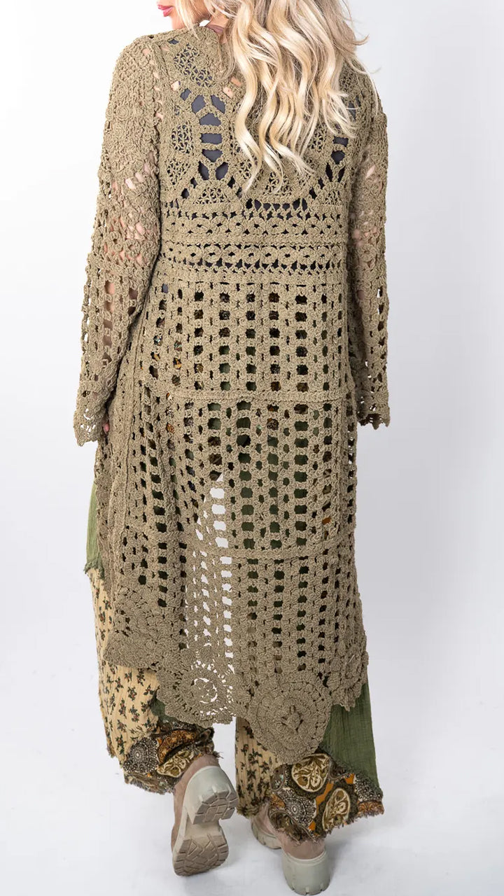 Soralen – Stilvolles, lässiges Häkeloberteil