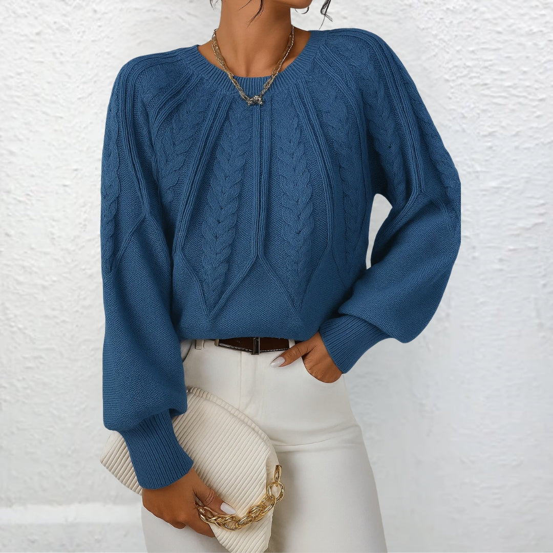 Mikaela – Stilvoller Freizeitpullover