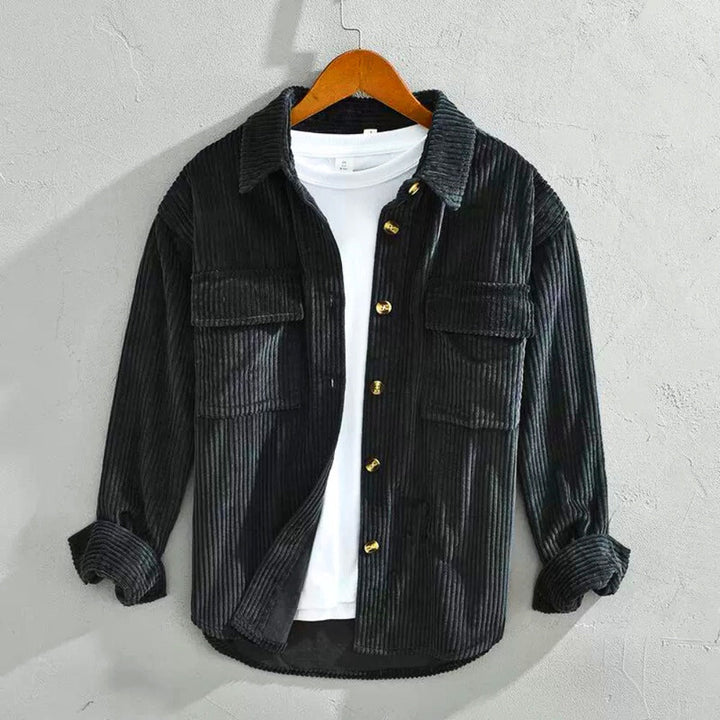 Lenos - Gestreiftes Soft-Touch-Hemd