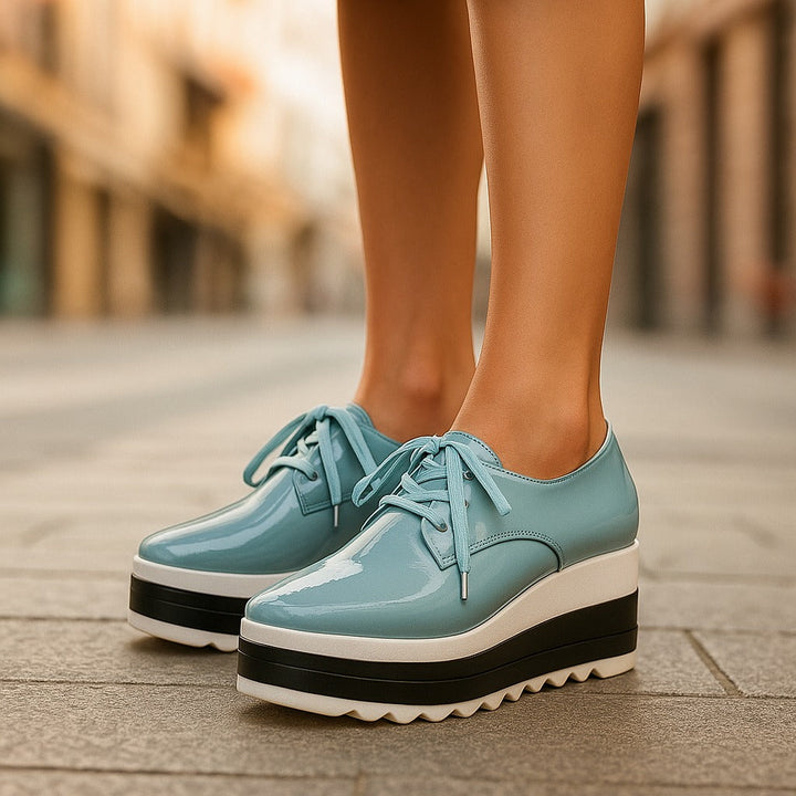 Arlea - Gepolsterte Plateau-Sneaker