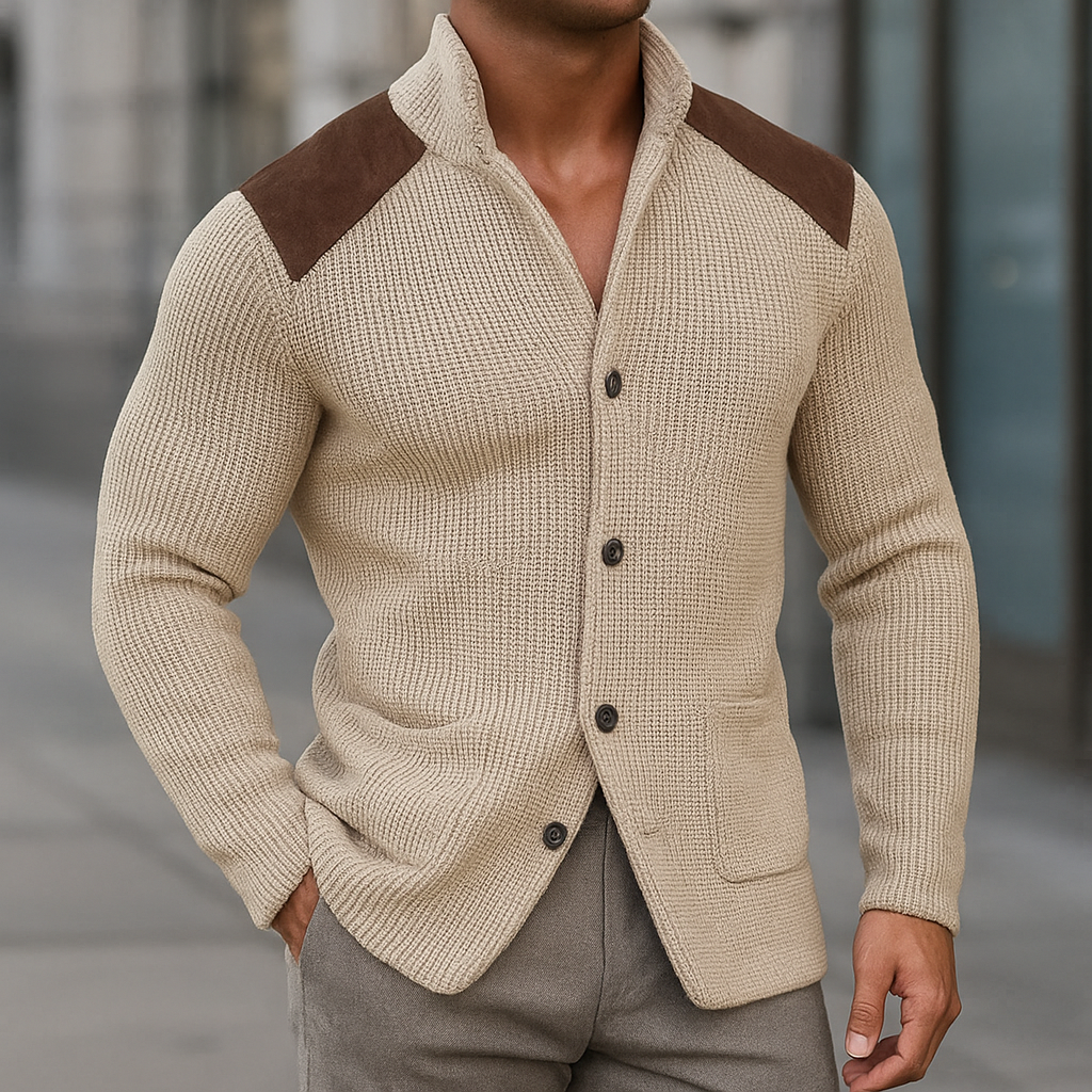 Navik - Strukturierter Strickblazer