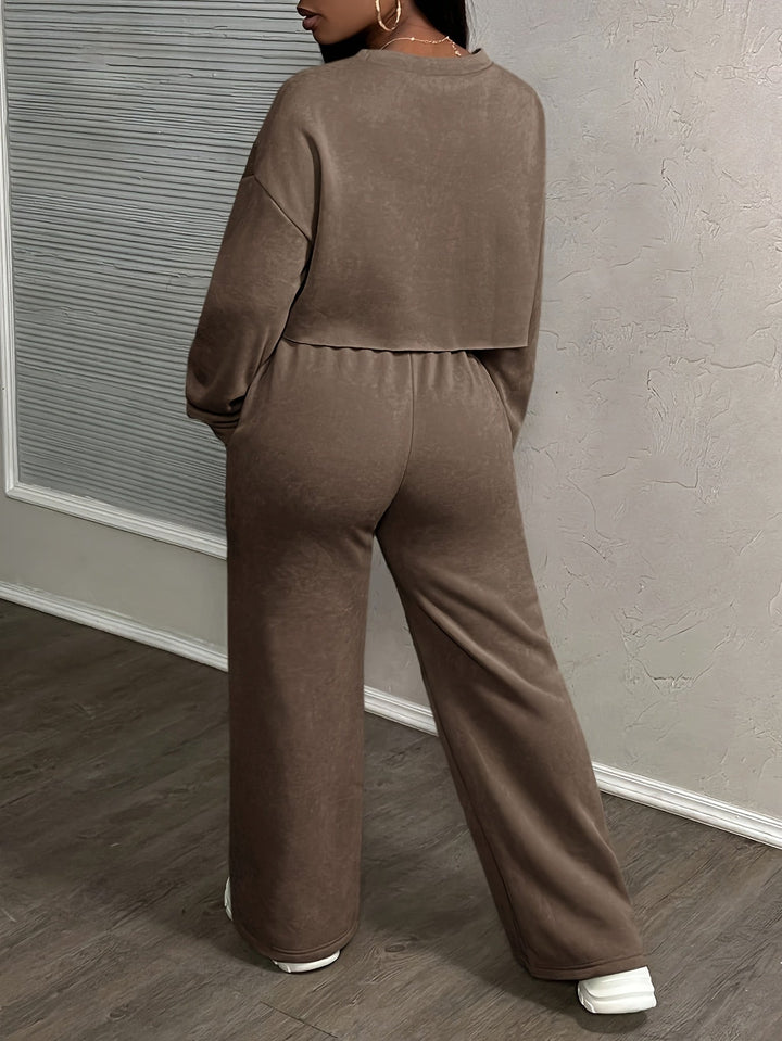 Callindra – Stilvolles, lässiges Zweiteiler-Set