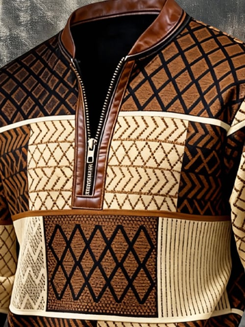 Orvis - Strukturiertes Zip-Sweatshirt