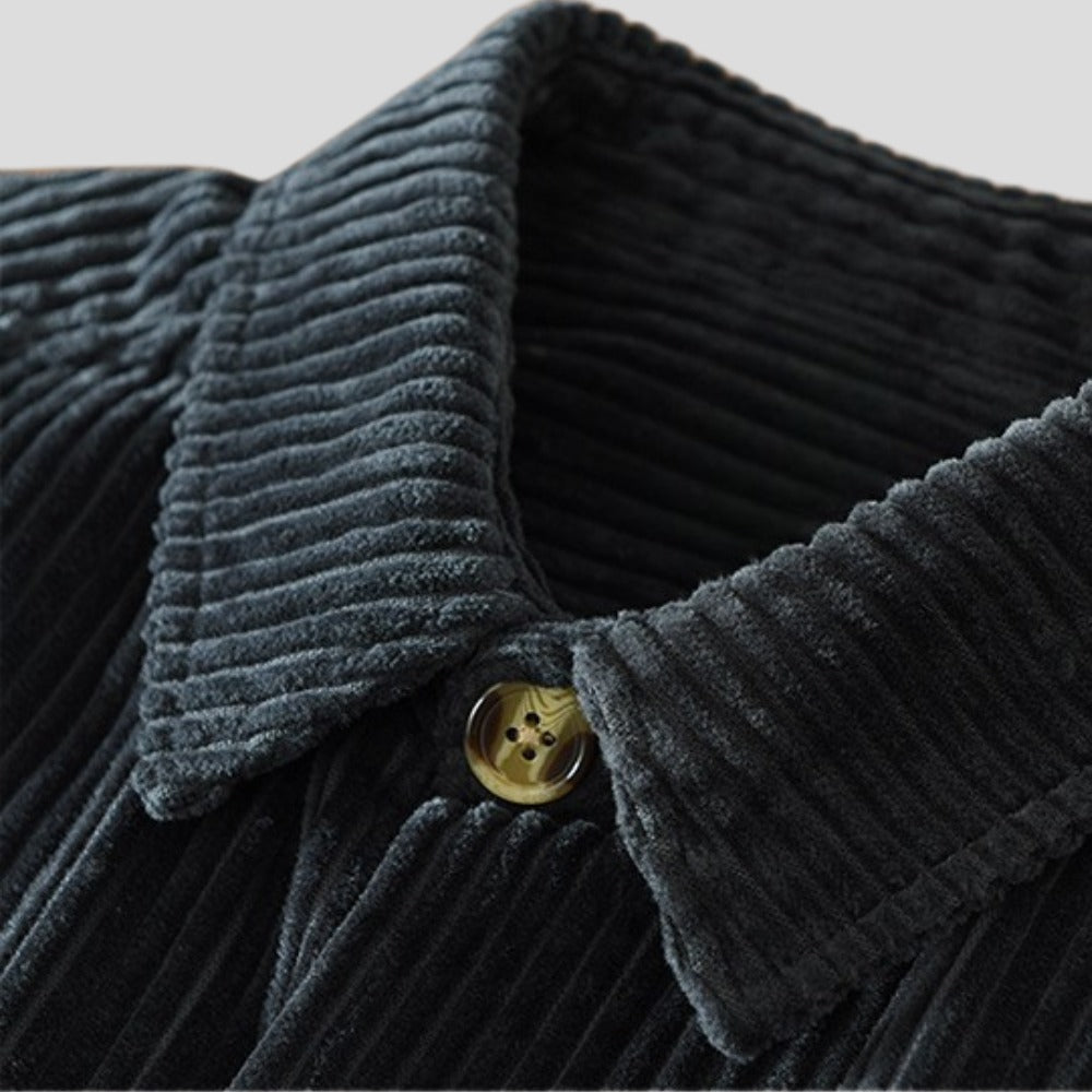 Lenos - Gestreiftes Soft-Touch-Hemd