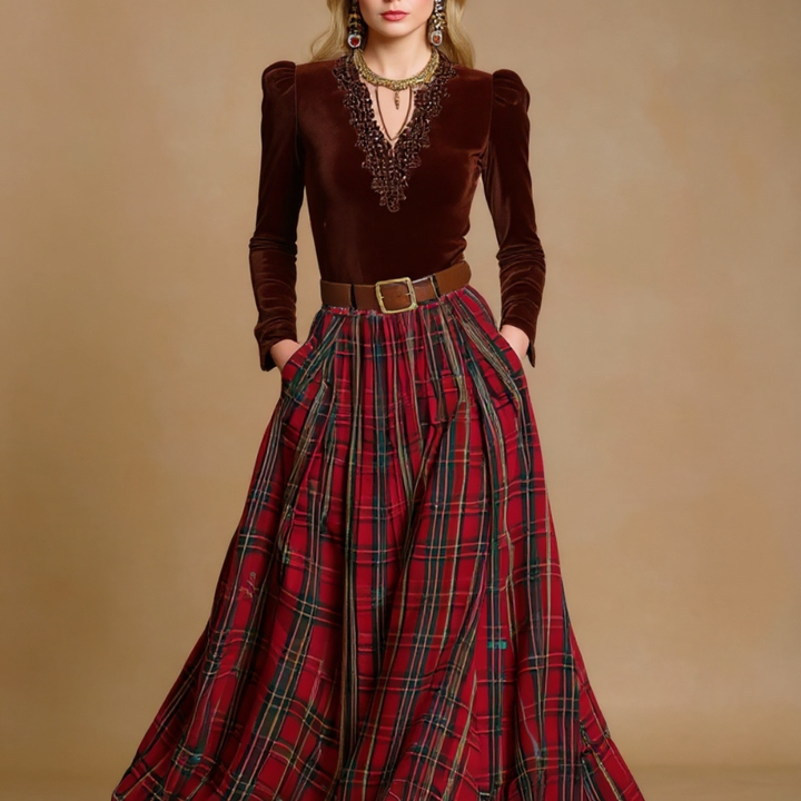 Jasalyn – Elegantes, lässiges Maxikleid