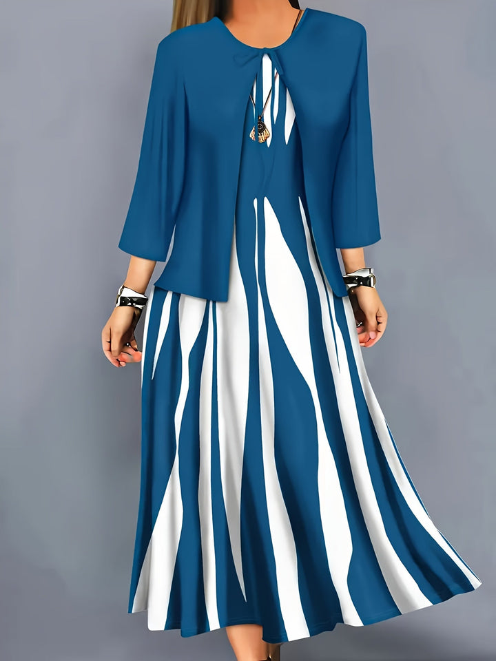 Zarabeth – Stilvolles, lässiges Midikleid