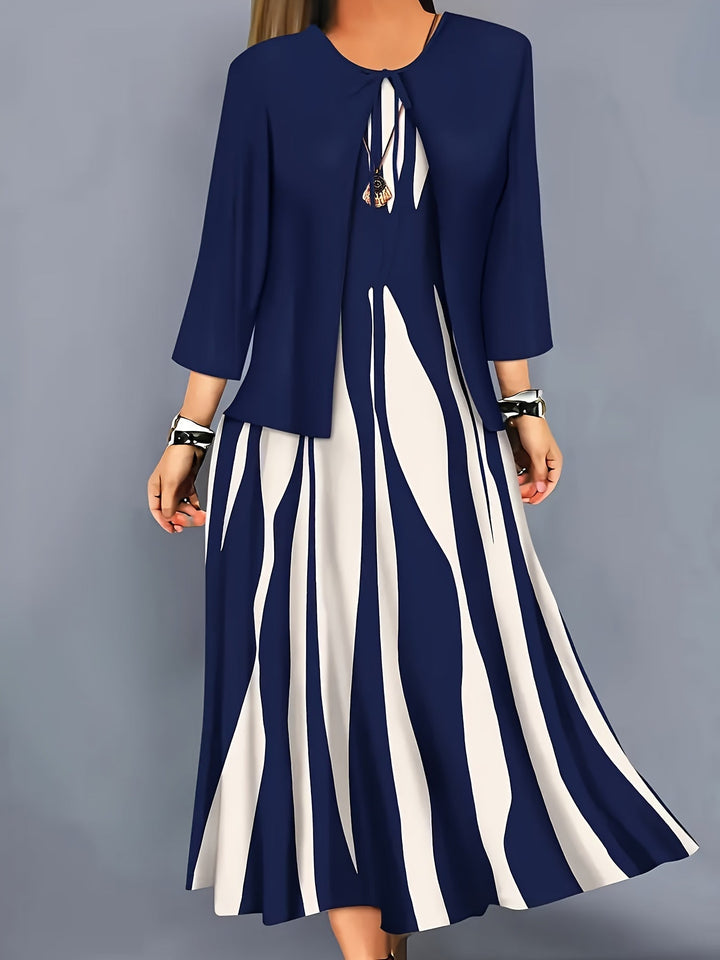 Zarabeth – Stilvolles, lässiges Midikleid