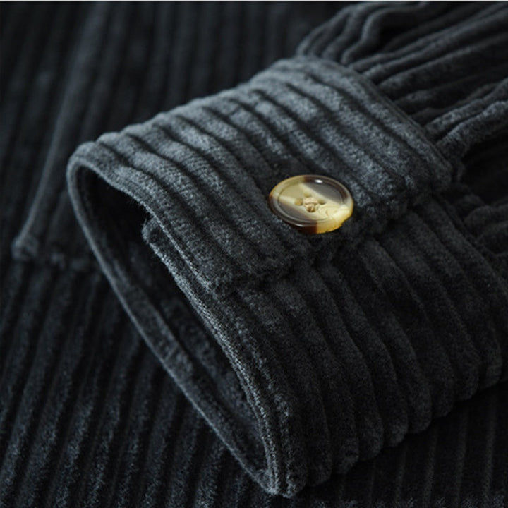 Lenos - Gestreiftes Soft-Touch-Hemd