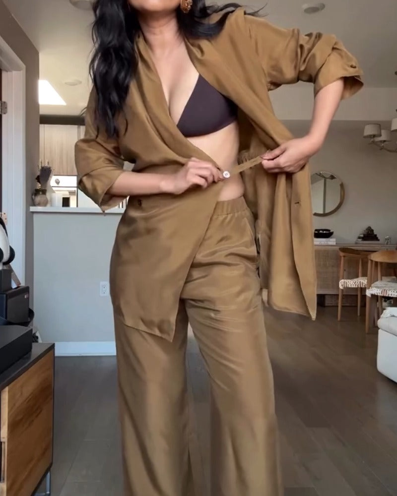 Niosa - Soft-Touch-Set aus Shirt und Hose