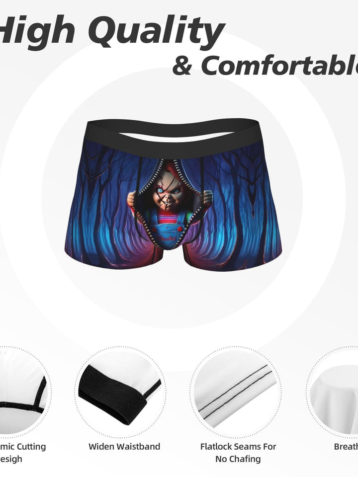 Bravion – Boxershorts mit Grafikmuster