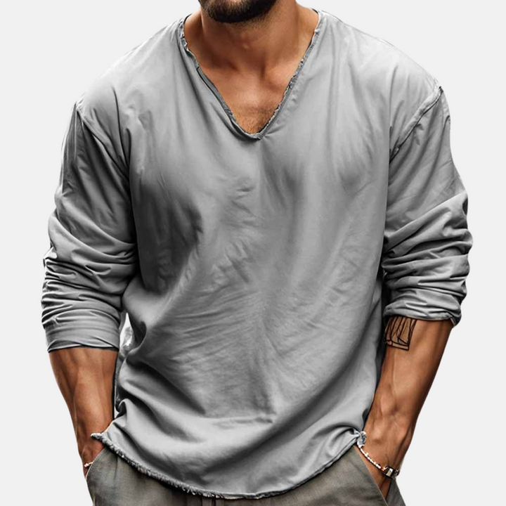 Mavon - Strukturiertes Shirt