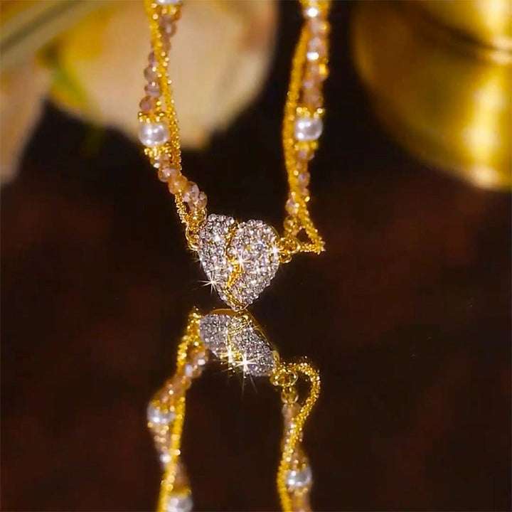 Orlaya – Halskette mit Herzanhänger