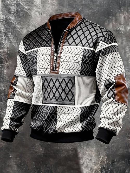 Orvis - Strukturiertes Zip-Sweatshirt