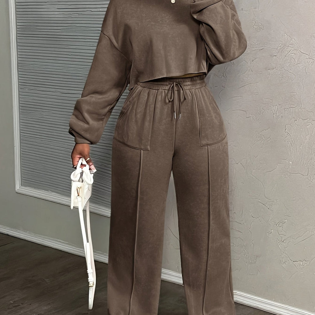 Callindra – Stilvolles, lässiges Zweiteiler-Set