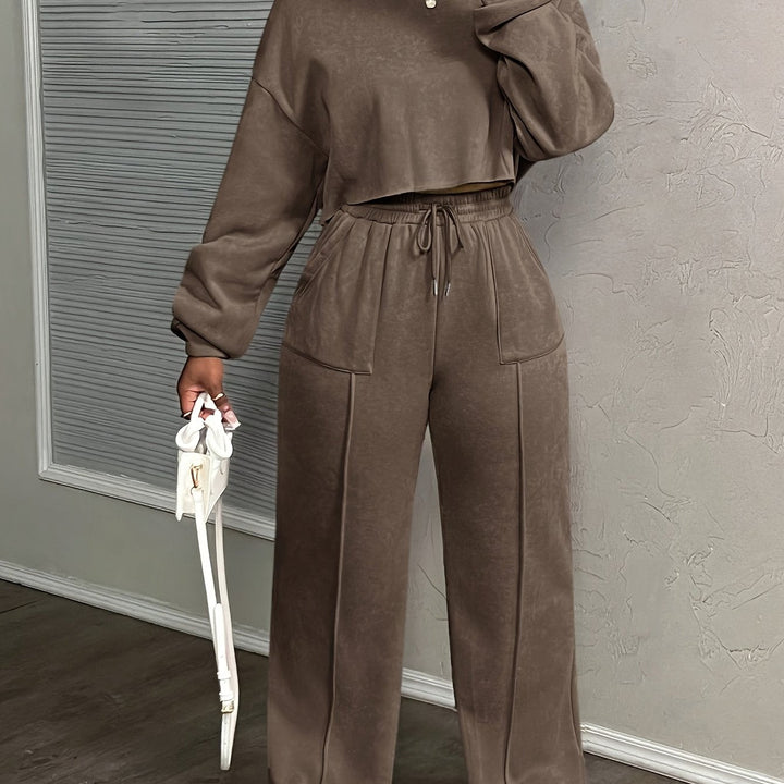 Callindra – Stilvolles, lässiges Zweiteiler-Set