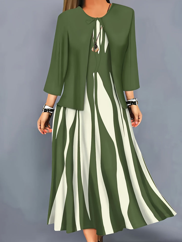 Zarabeth – Stilvolles, lässiges Midikleid