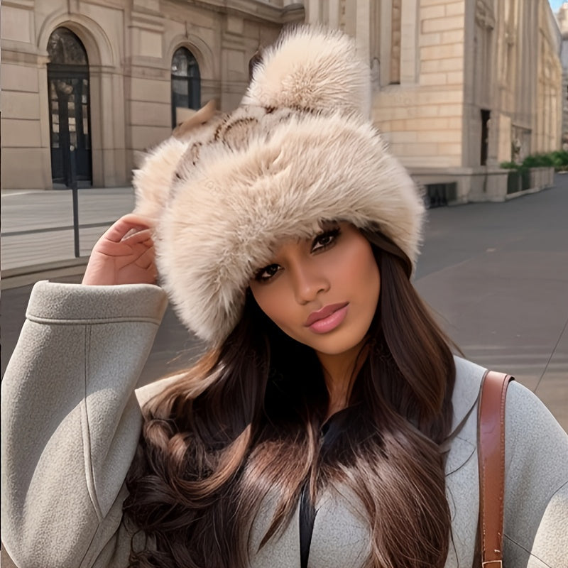 Avira – Warme Pompon-Mütze