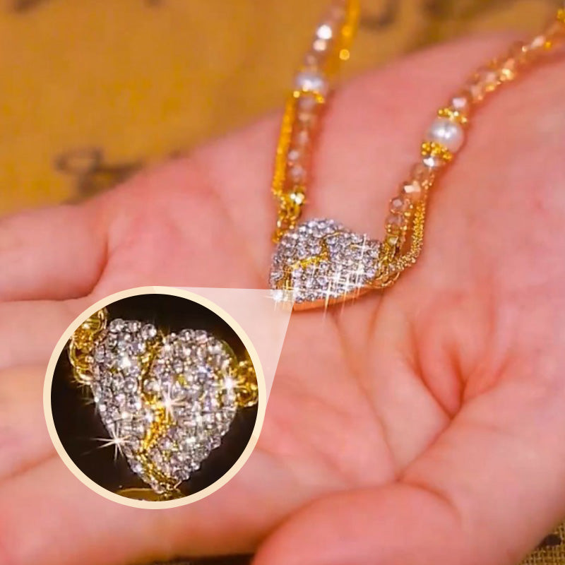 Orlaya – Halskette mit Herzanhänger