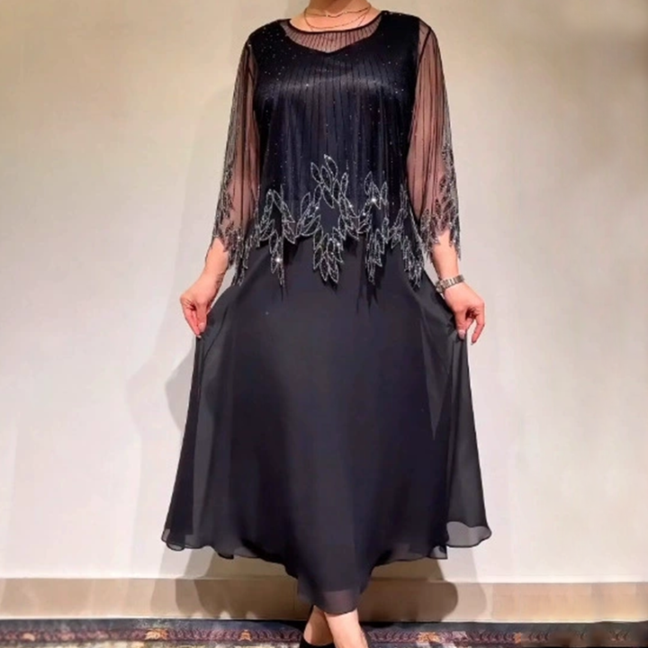 Marivyne – Stilvolles, lässiges Midikleid