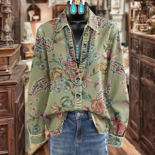 Narella - Langarmbluse mit weicher Haptik