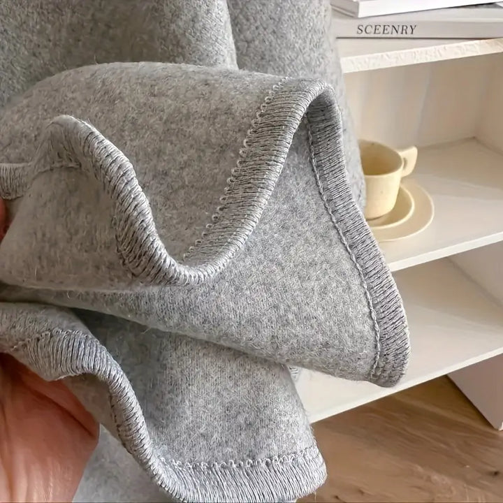 Teysia - drapierter Soft-Touch-Schal