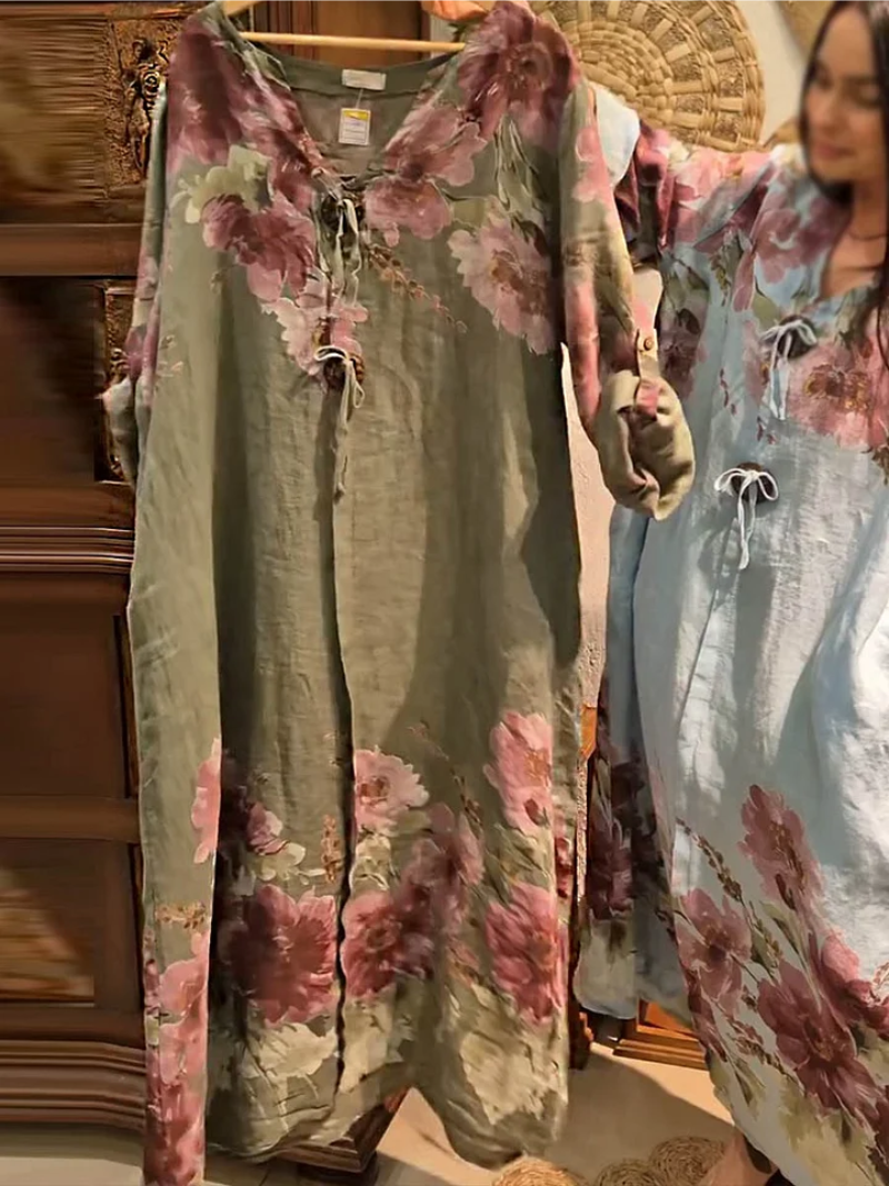 Tirenae - Weiches Blumenkleid