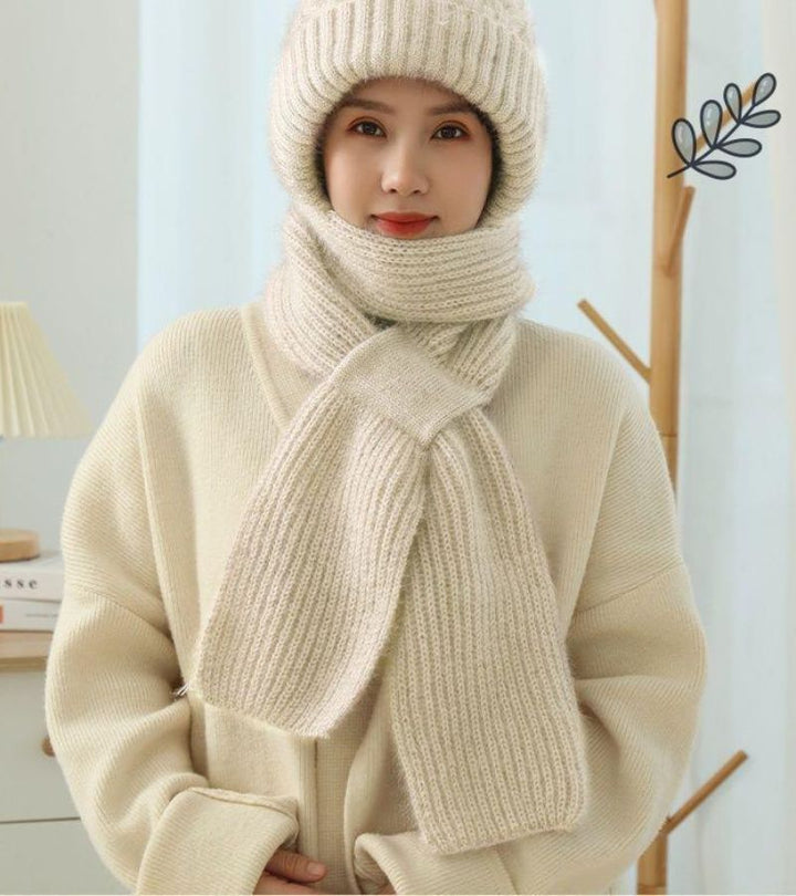 Faith – Zweiteiliges Set aus Mütze und Schal