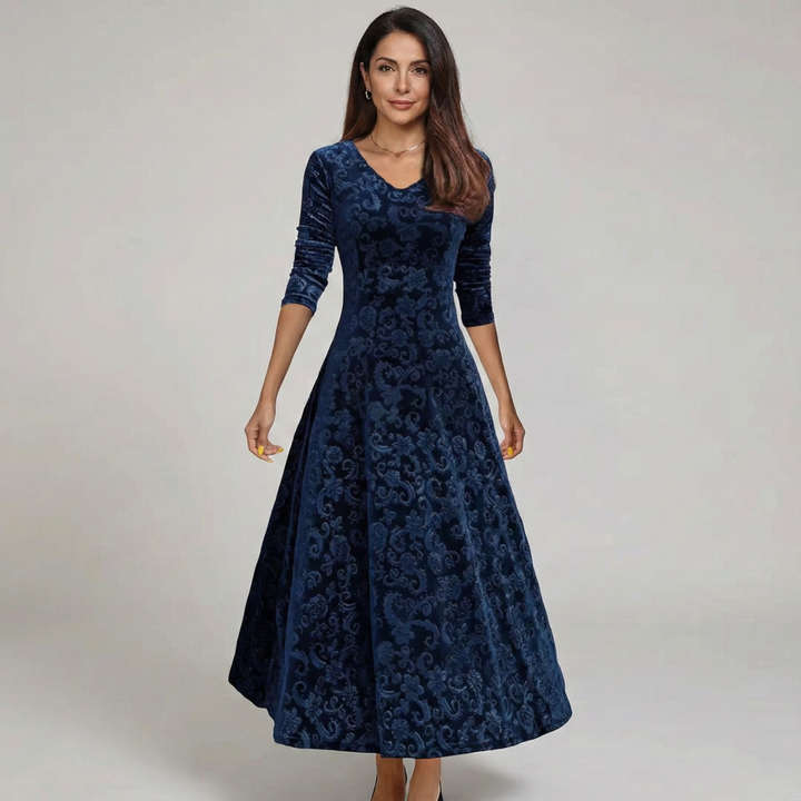 Orliya - Luxuriöses Soft-Touch-Abendkleid