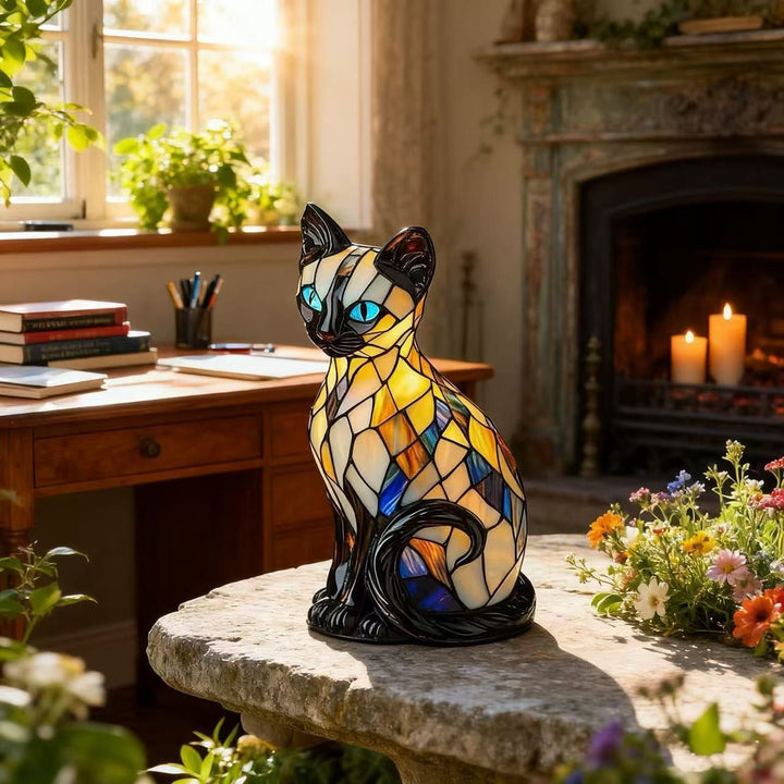 Mireya - Katze Silhouette Tischlampe