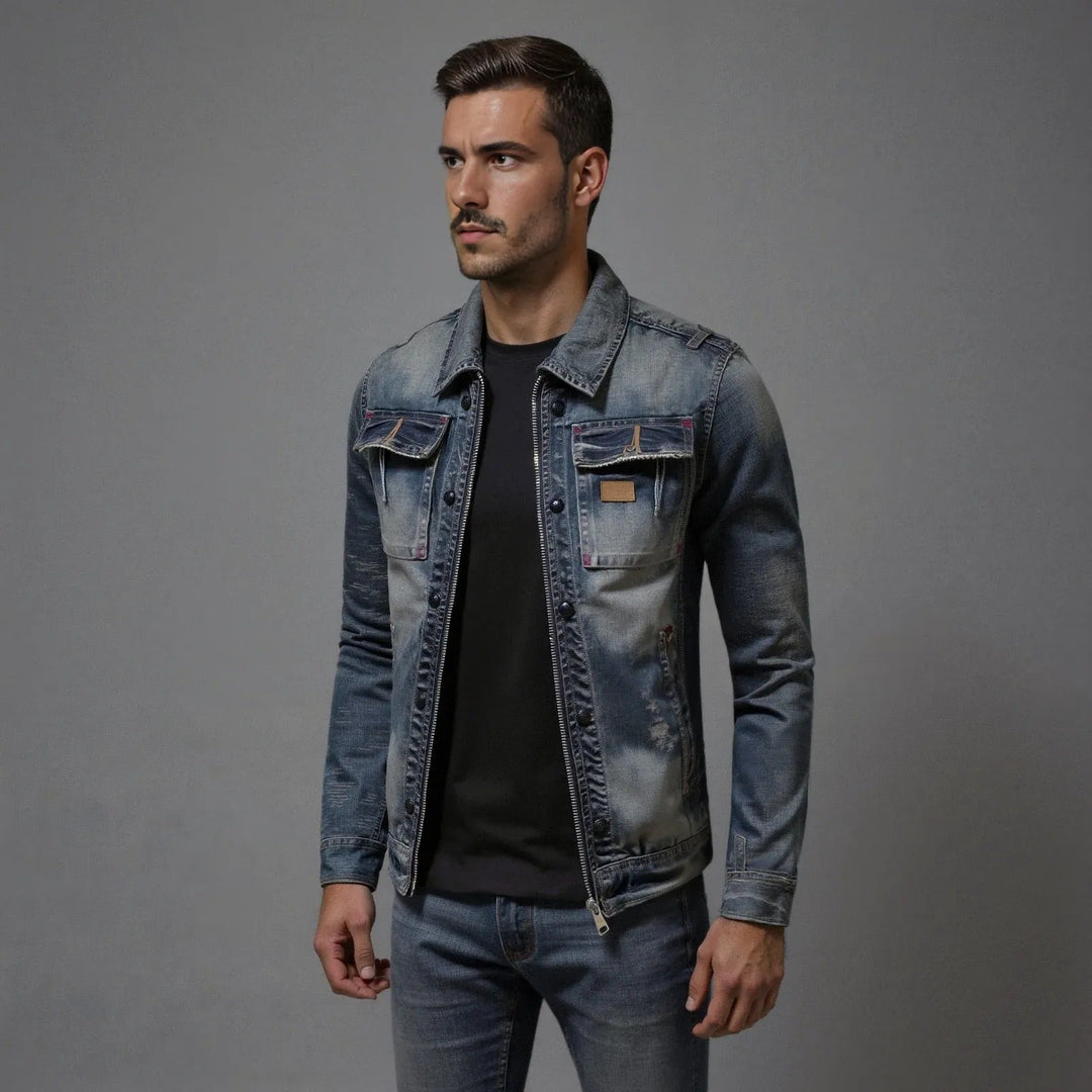 Tavir - Legere Jeansjacke
