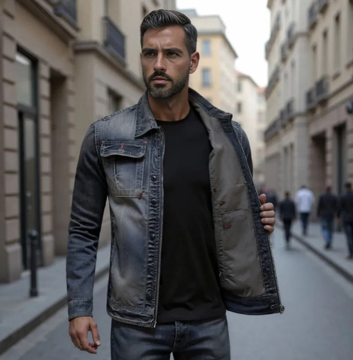 Tavir - Legere Jeansjacke