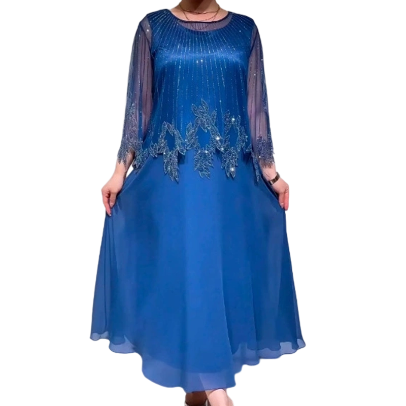 Marivyne – Stilvolles, lässiges Midikleid