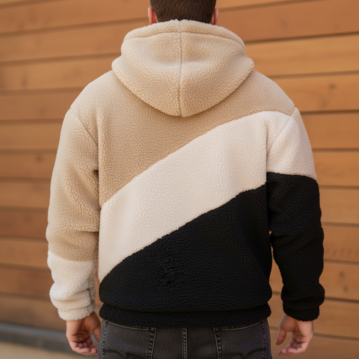 Solivar - Soft-Touch Kapuzenjacke mit Reissverschluss