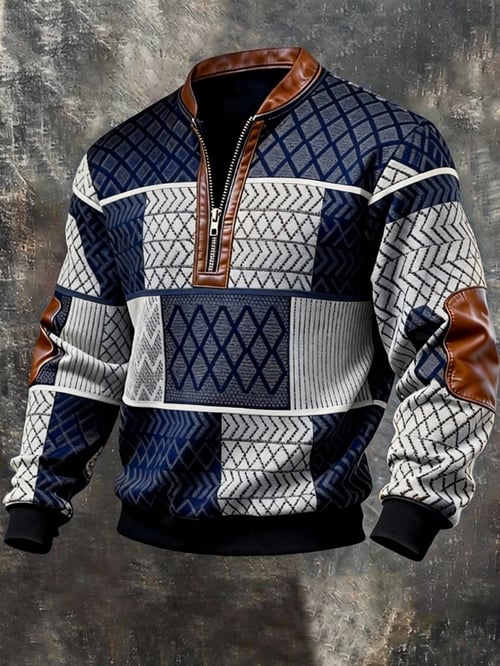 Orvis - Strukturiertes Zip-Sweatshirt