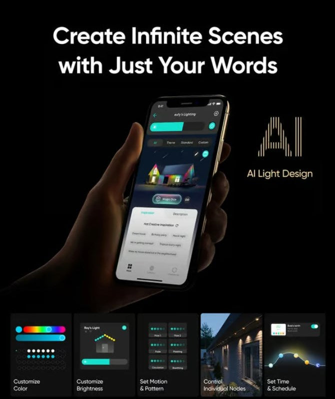 Leah – RGB-LED-Außenbeleuchtung