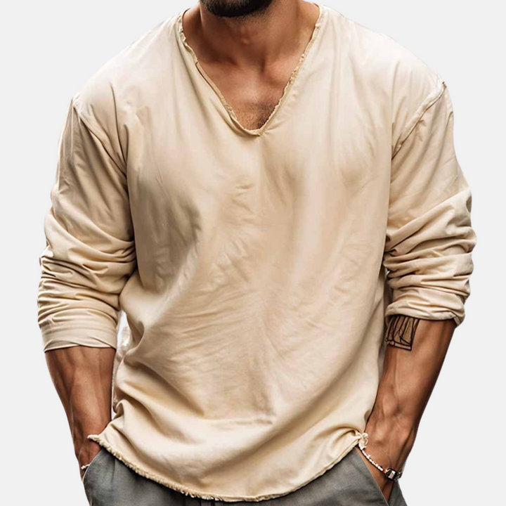 Mavon - Strukturiertes Shirt