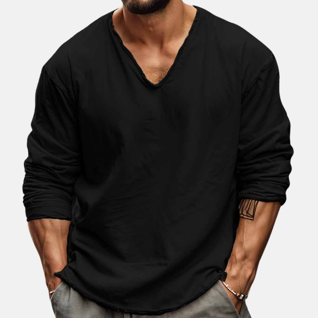 Mavon - Strukturiertes Shirt