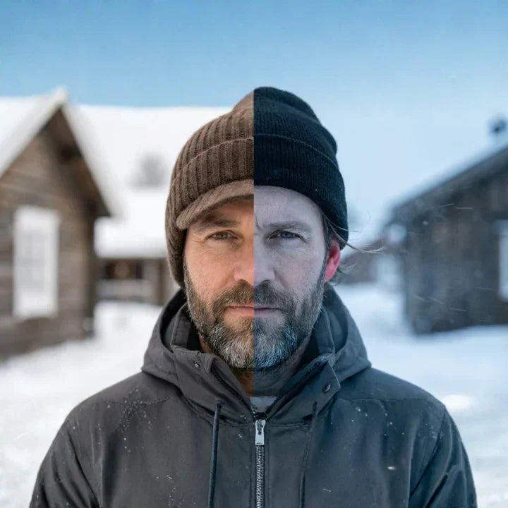 Jorlath – Weiche Strick-Visierkappe