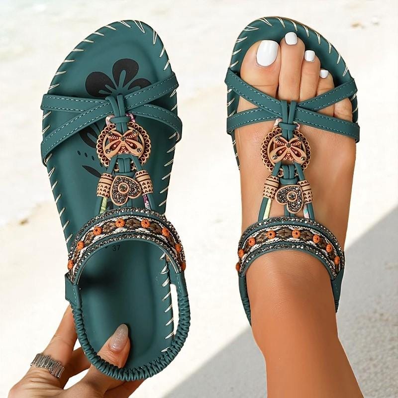 Velsa - Veredelte Gladiator-Sandalen
