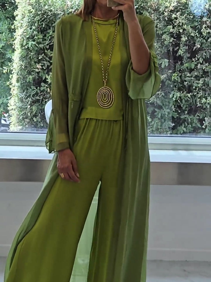 Ania – Stilvolles, lässiges Zweiteiler-Set