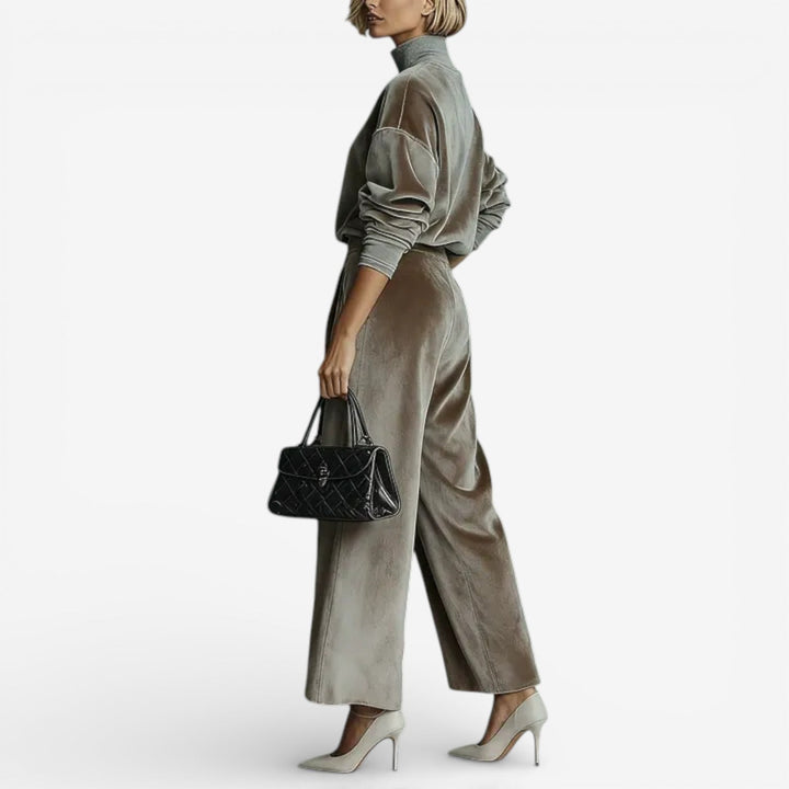 Rina – Stilvolles, lässiges Zweiteiler-Set