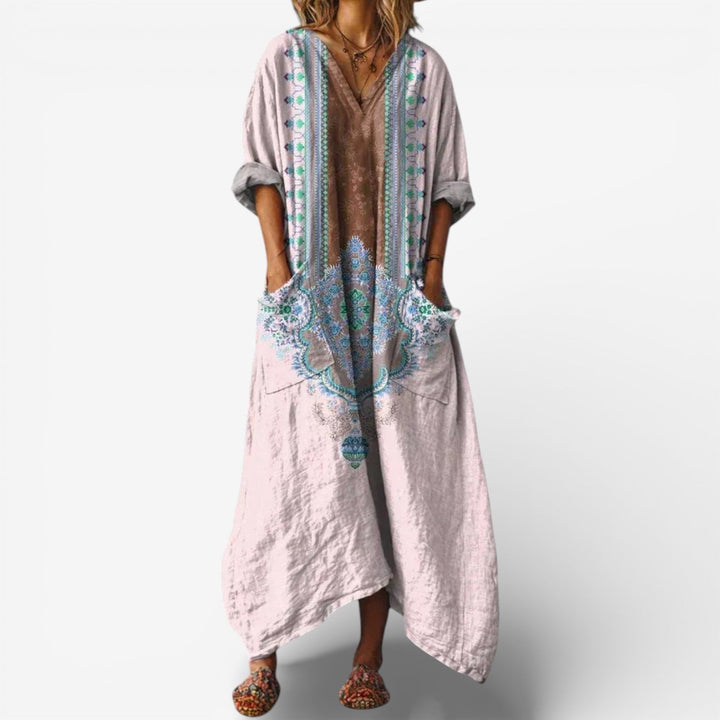 Azenelle – Stilvolles, lässiges Maxikleid