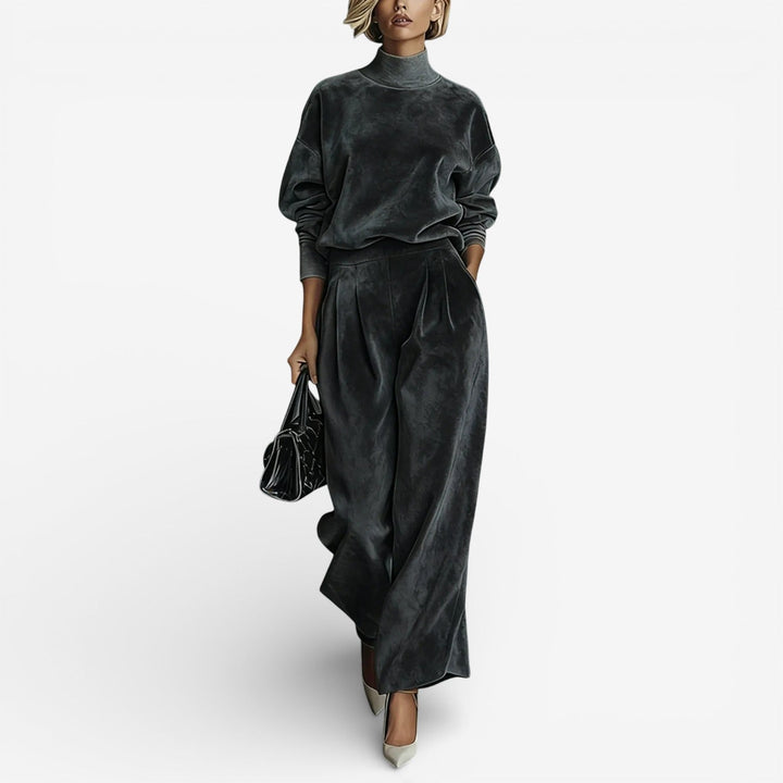 Rina – Stilvolles, lässiges Zweiteiler-Set