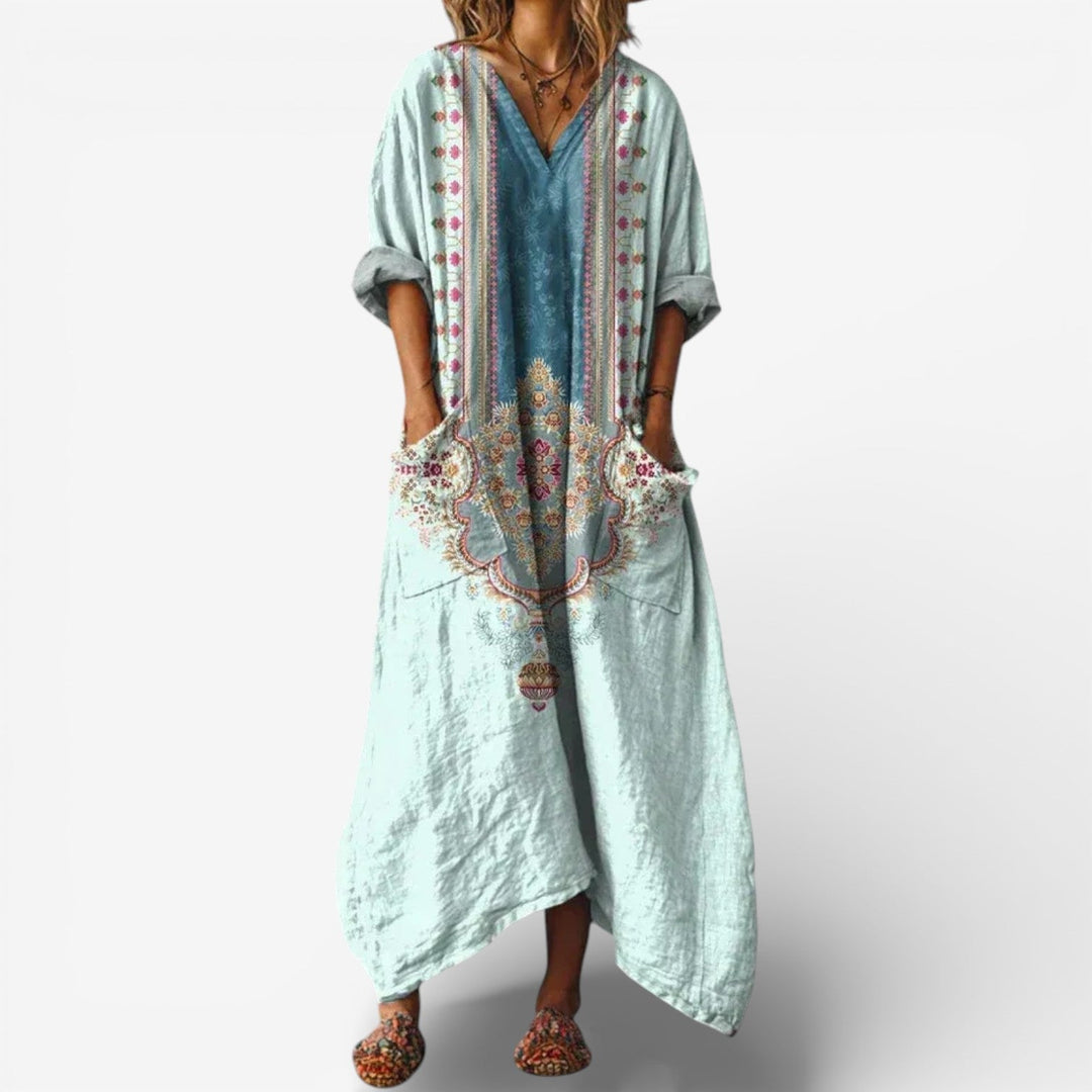 Azenelle – Stilvolles, lässiges Maxikleid