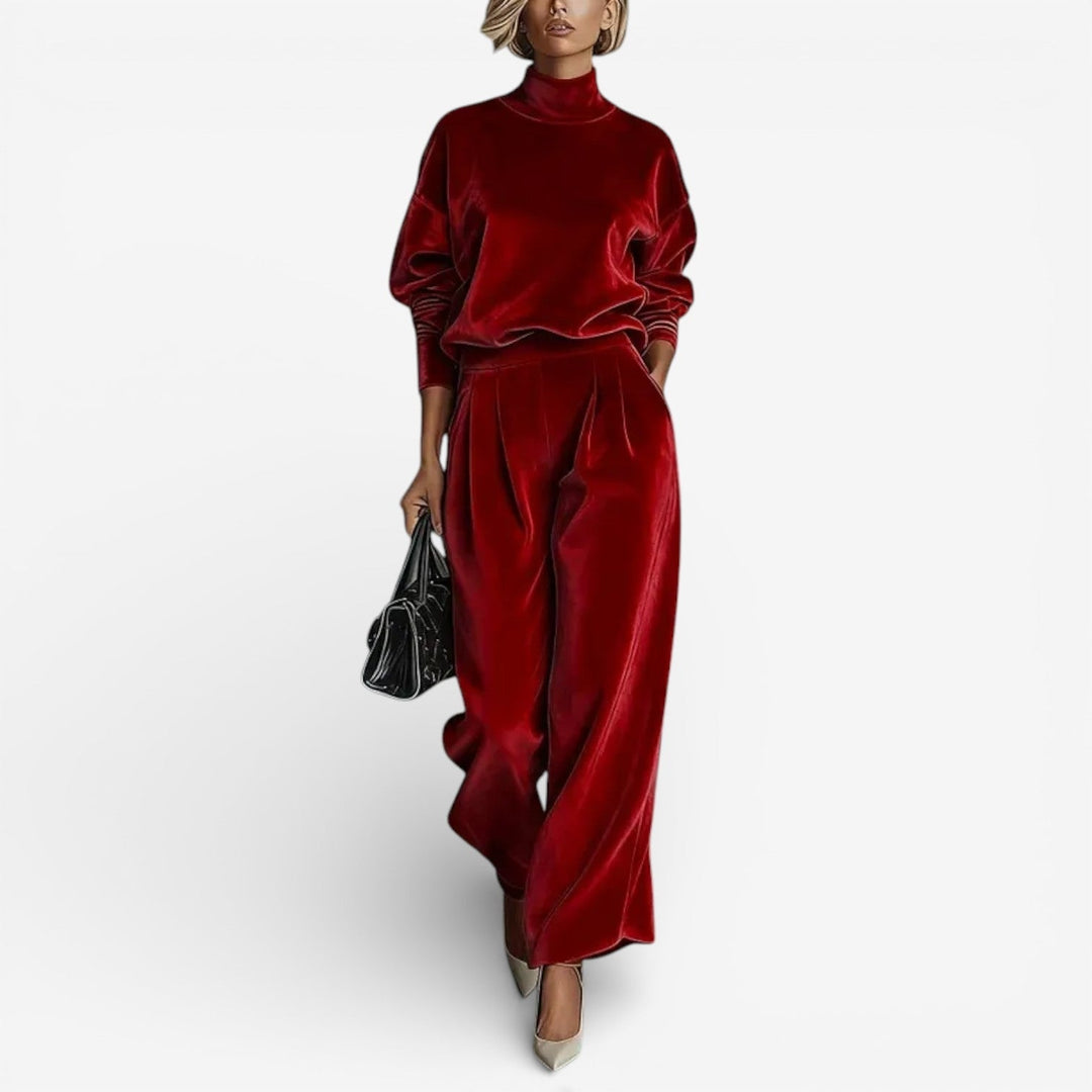 Rina – Stilvolles, lässiges Zweiteiler-Set