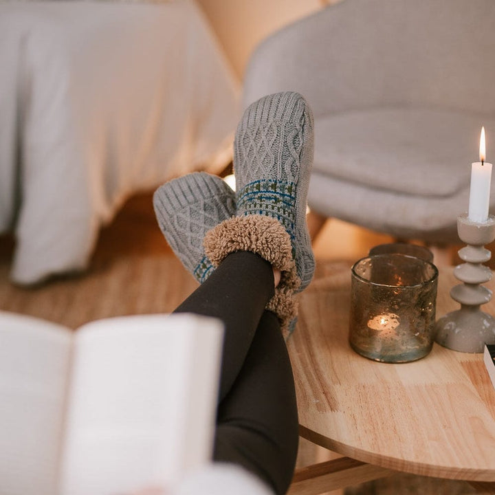 Amarissea – Strick-Hausschuhe