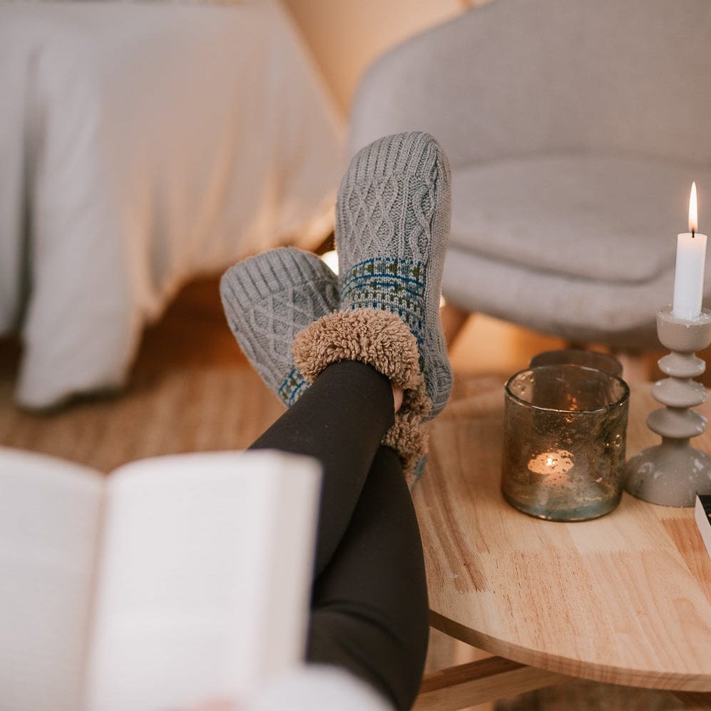 Zailora - Plüschgefütterte Stoppersocken