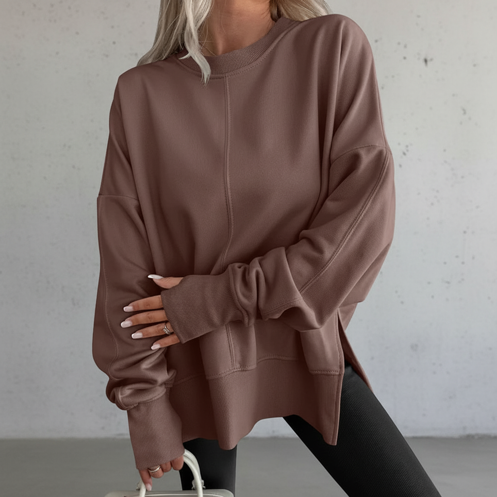 Varelle - Oversize-Sweatshirt mit Soft-Touch